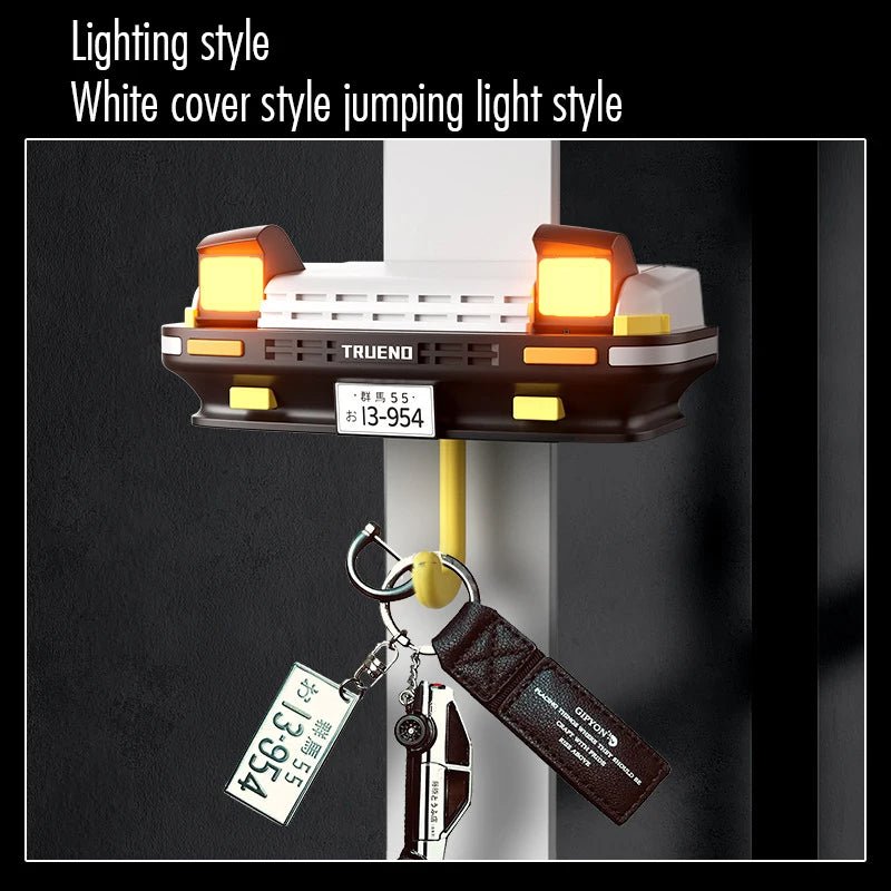 AE86 Car Decoration Key Storage Rack Creative Car Headlight Key Hook Drift AE86 Car Keyring Ornaments and Accessories Key Chain - AuvixAuvix