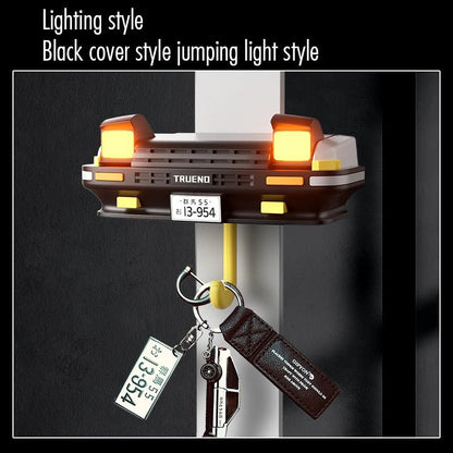 AE86 Car Decoration Key Storage Rack Creative Car Headlight Key Hook Drift AE86 Car Keyring Ornaments and Accessories Key Chain - AuvixAuvix