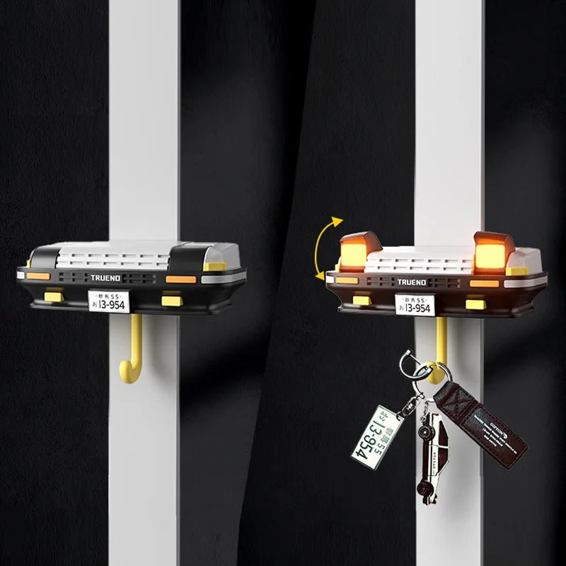 AE86 Car Decoration Key Storage Rack Creative Car Headlight Key Hook Drift AE86 Car Keyring Ornaments and Accessories Key Chain - AuvixAuvix