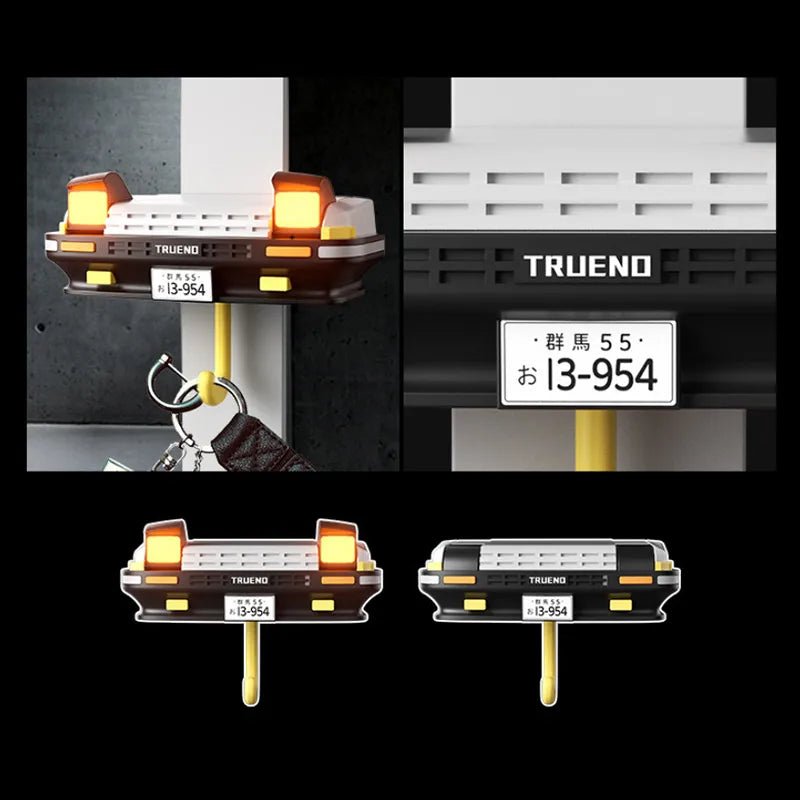 AE86 Car Decoration Key Storage Rack Creative Car Headlight Key Hook Drift AE86 Car Keyring Ornaments and Accessories Key Chain - AuvixAuvix