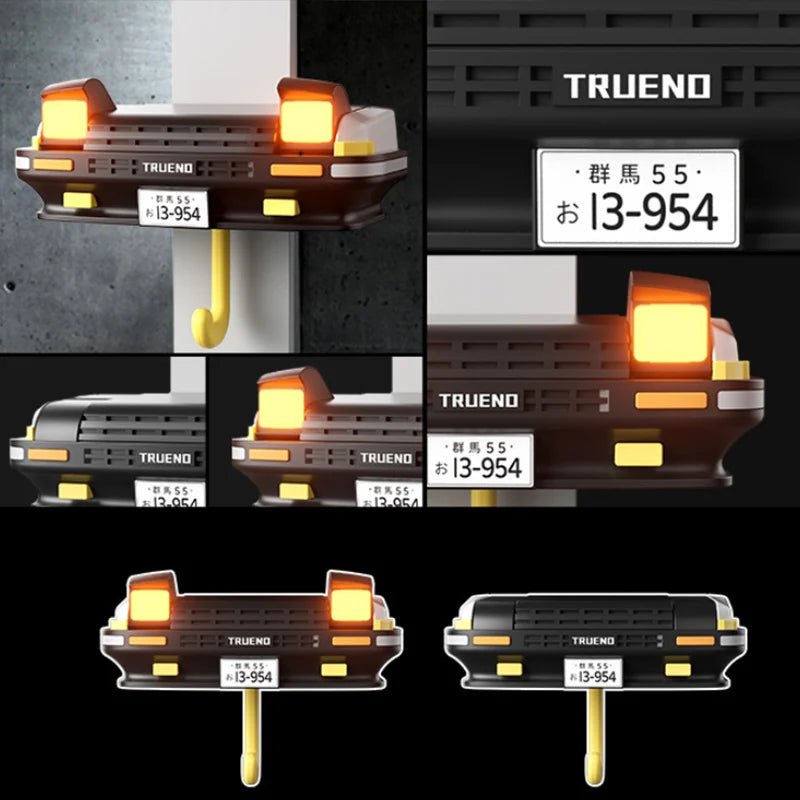 AE86 Car Decoration Key Storage Rack Creative Car Headlight Key Hook Drift AE86 Car Keyring Ornaments and Accessories Key Chain - AuvixAuvix