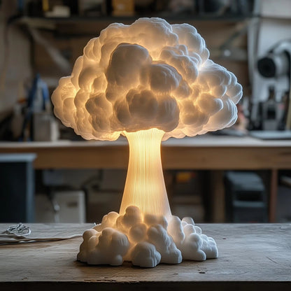 Lámpara de Mesa LED Atomic Mushroom Cloud