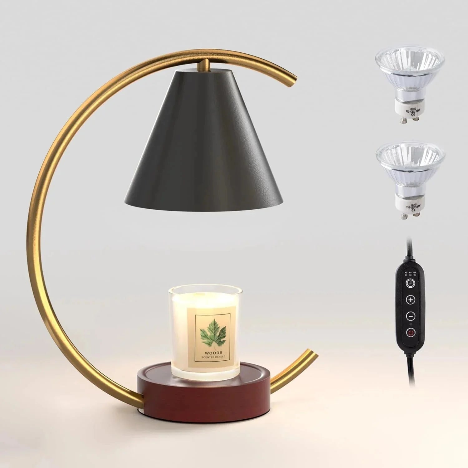 Dimmable Candle Warmer Lamp – Efficient, Flame - Free Fragrance - AuvixAuvix