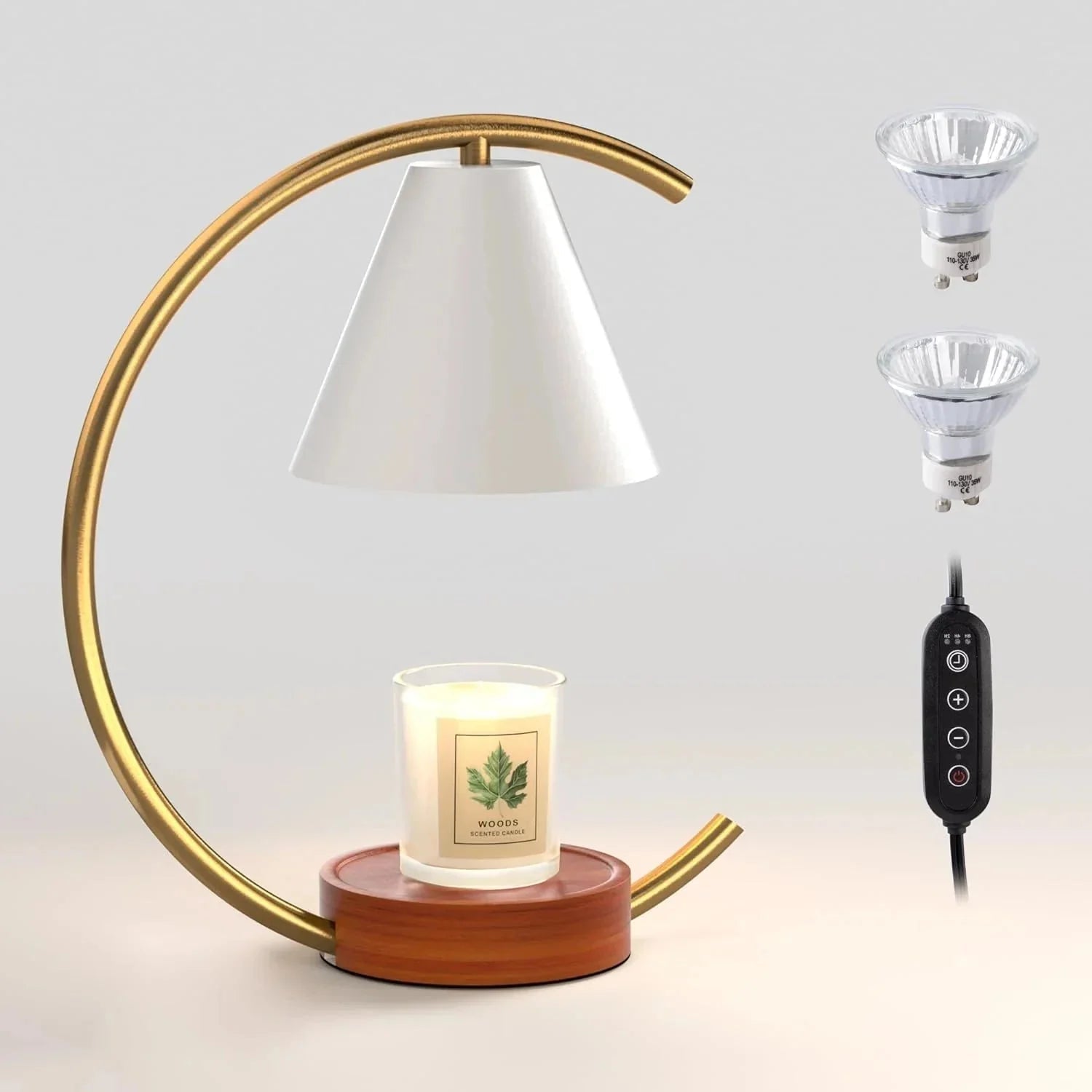 Dimmable Candle Warmer Lamp – Efficient, Flame - Free Fragrance - AuvixAuvix