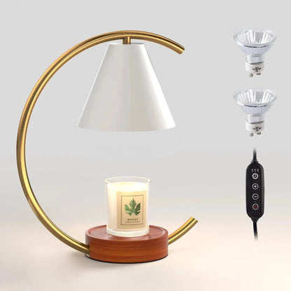 Dimmable Candle Warmer Lamp – Efficient, Flame - Free Fragrance - AuvixAuvix