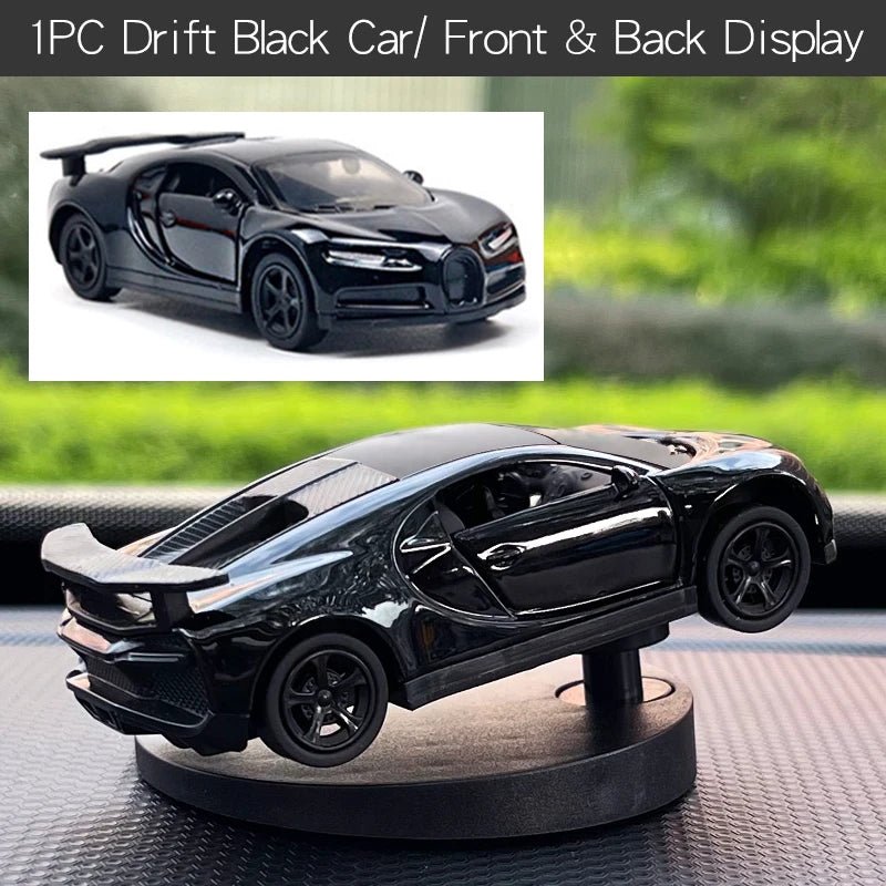 Drift Car Dashboard Toy Model Swing Turning Cool Sports Race Auto Ornaments Interior Accessories Decor Items Fun Decorations Men - AuvixAuvix