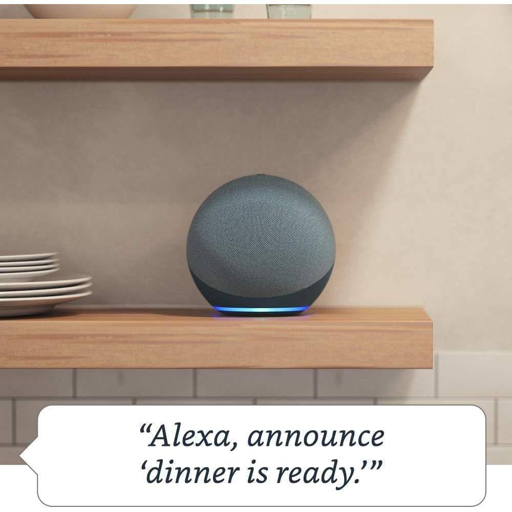 Echo Dot (5Th Gen, 2022 Release) Smart Speaker with Alexa Charcoal - AuvixAuvix