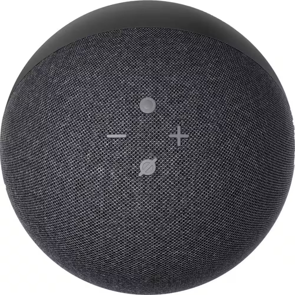 Echo Dot (5Th Gen, 2022 Release) Smart Speaker with Alexa Charcoal - AuvixAuvix