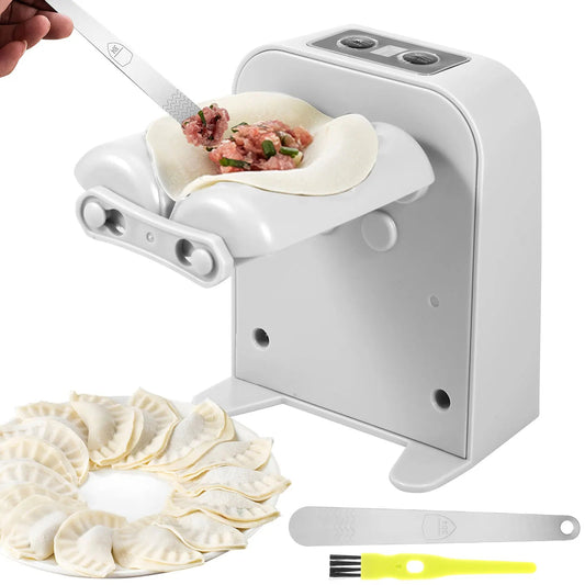 Electric Dumpling Maker 1200Mah Rechargeable Automatic Dumpling Maker with Filling Spoon Brush 2 Modes Efficient Dumpling Maker - AuvixAuvix