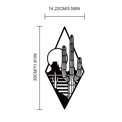 Mountain Wall Art, Mountain Waterfall Metal Wall Art Home Decor, Metal Wall Art, Home Decor Modern Art Wall Ornaments Artwork - AuvixAuvix