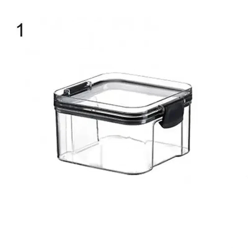Multipurpose Food Storage Containers Set - Clear Jars with Lids for Cereal, Candy, and Dry Goods - AuvixAuvix