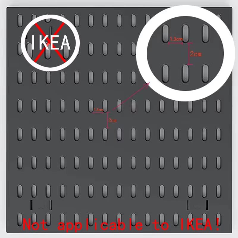 Pegboard Combination Desktop Storage Kit