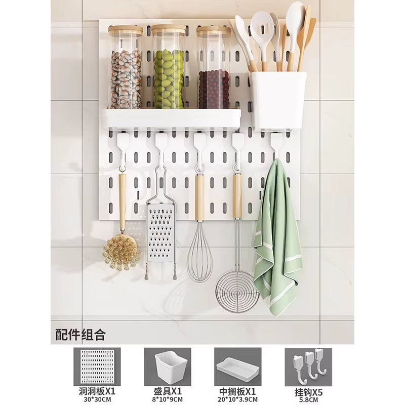 Pegboard Combination Desktop Storage Kit