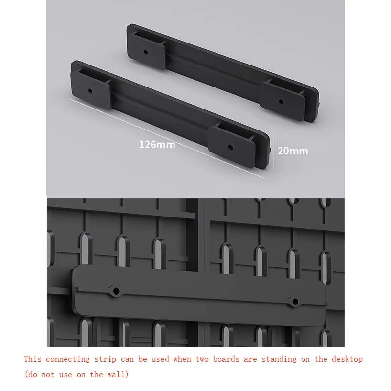 Pegboard Combination Desktop Storage Kit