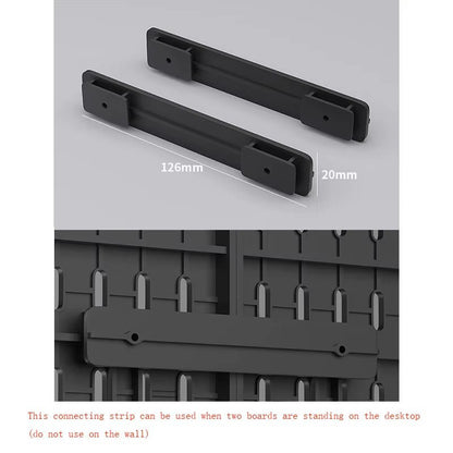 Pegboard Combination Desktop Storage Kit