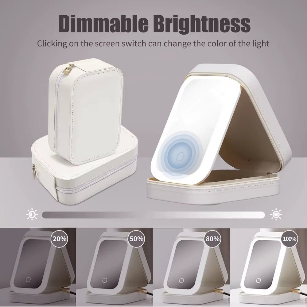 Periodicali Travel Makeup Mirror Periodicali Travel Mirror Periodicali Travel Makeup with Lights - AuvixAuvix