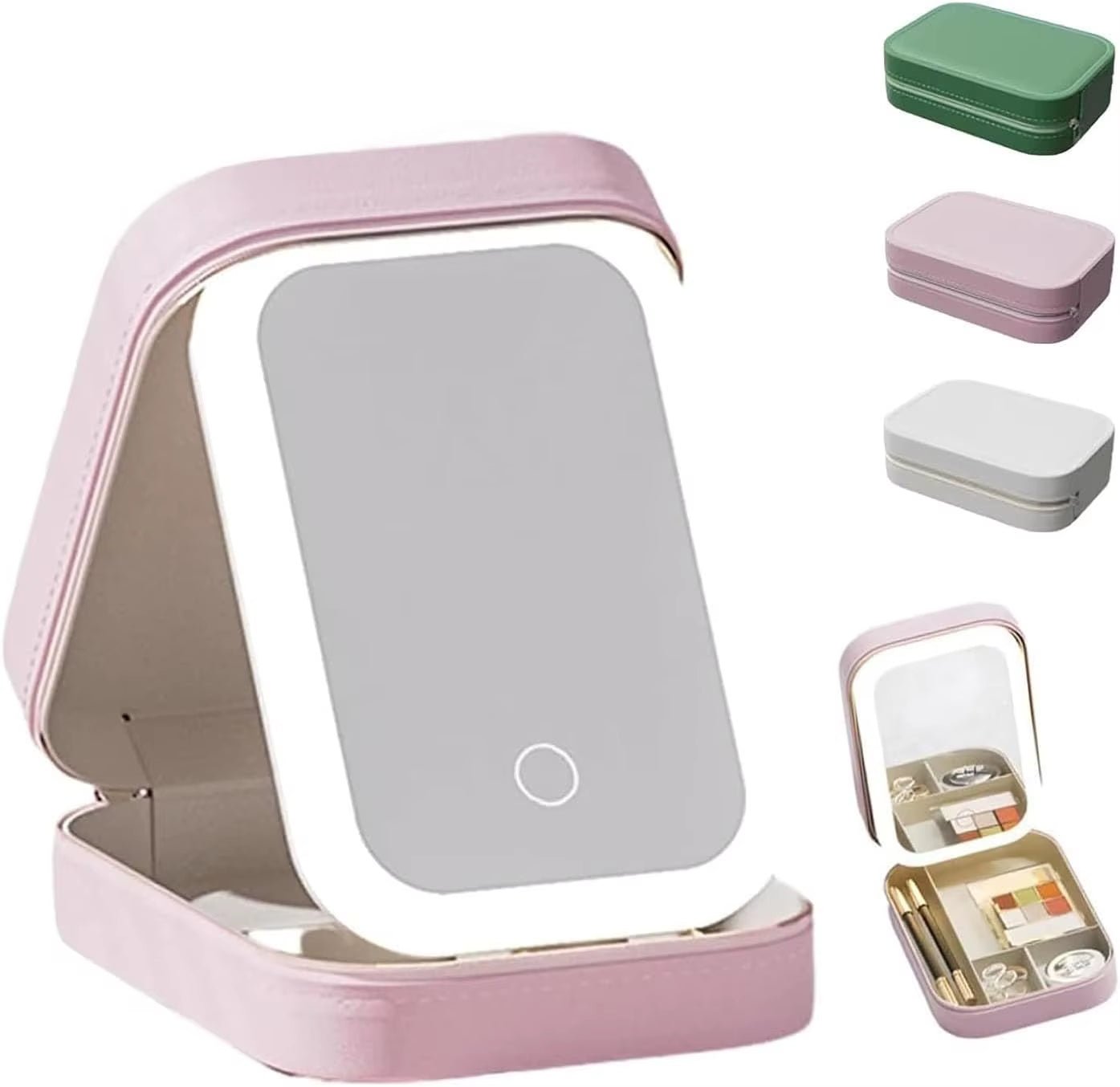 Periodicali Travel Makeup Mirror Periodicali Travel Mirror Periodicali Travel Makeup with Lights - AuvixAuvix