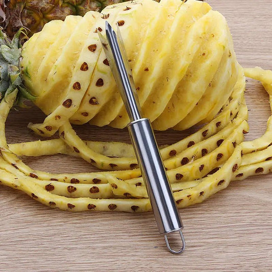 Pineapple Peeler Cutter Corer Slicers Stainless Steel Pineapple Corer Easy Fruit Parer Cutter Kitchen Restaurant Accessories - AuvixAuvix