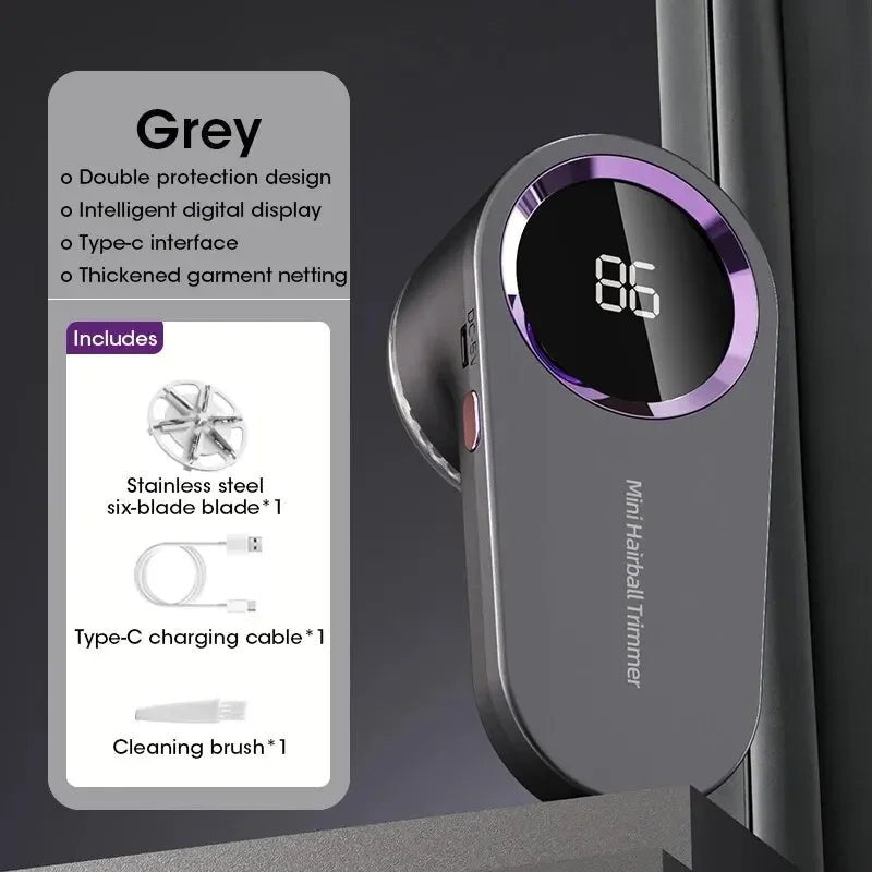 USB Lint Remover with LED Display – Fast Fabric Defuzzer - AuvixAuvix