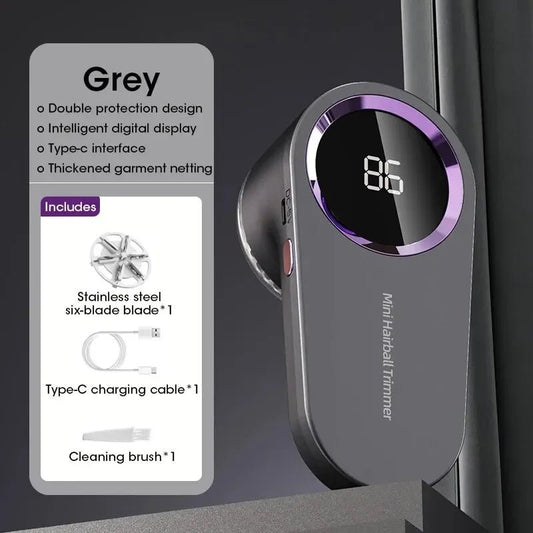 USB Lint Remover with LED Display – Fast Fabric Defuzzer - AuvixAuvix