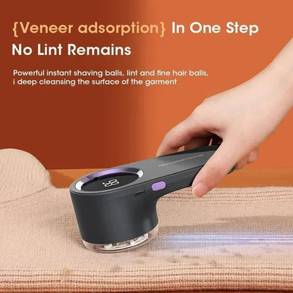 USB Lint Remover with LED Display – Fast Fabric Defuzzer - AuvixAuvix