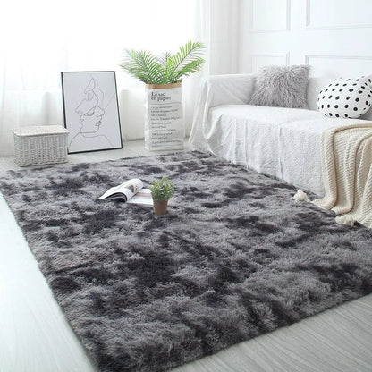 White Fluffy Hall Carpet Modern Living Room Bedroom Home Decor Large Mats Thickened Non - Slip Girl Children'S Room Pink Furry Rug - AuvixAuvix